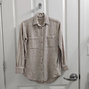 Madewell flannel shirt size XXS